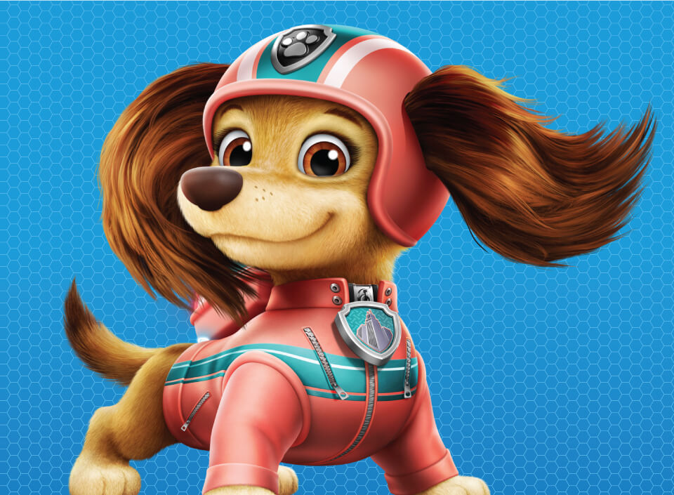 Paw Patrol Characters - Biography Liberty - Desktop image