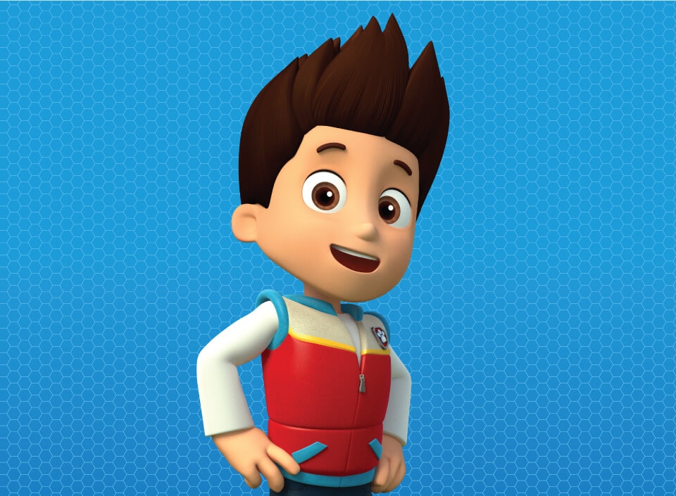 Paw Patrol Characters - Biography Ryder - Desktop image