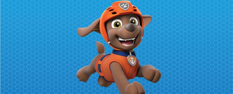 Paw Patrol Characters - Biography Zuma - Mobile image