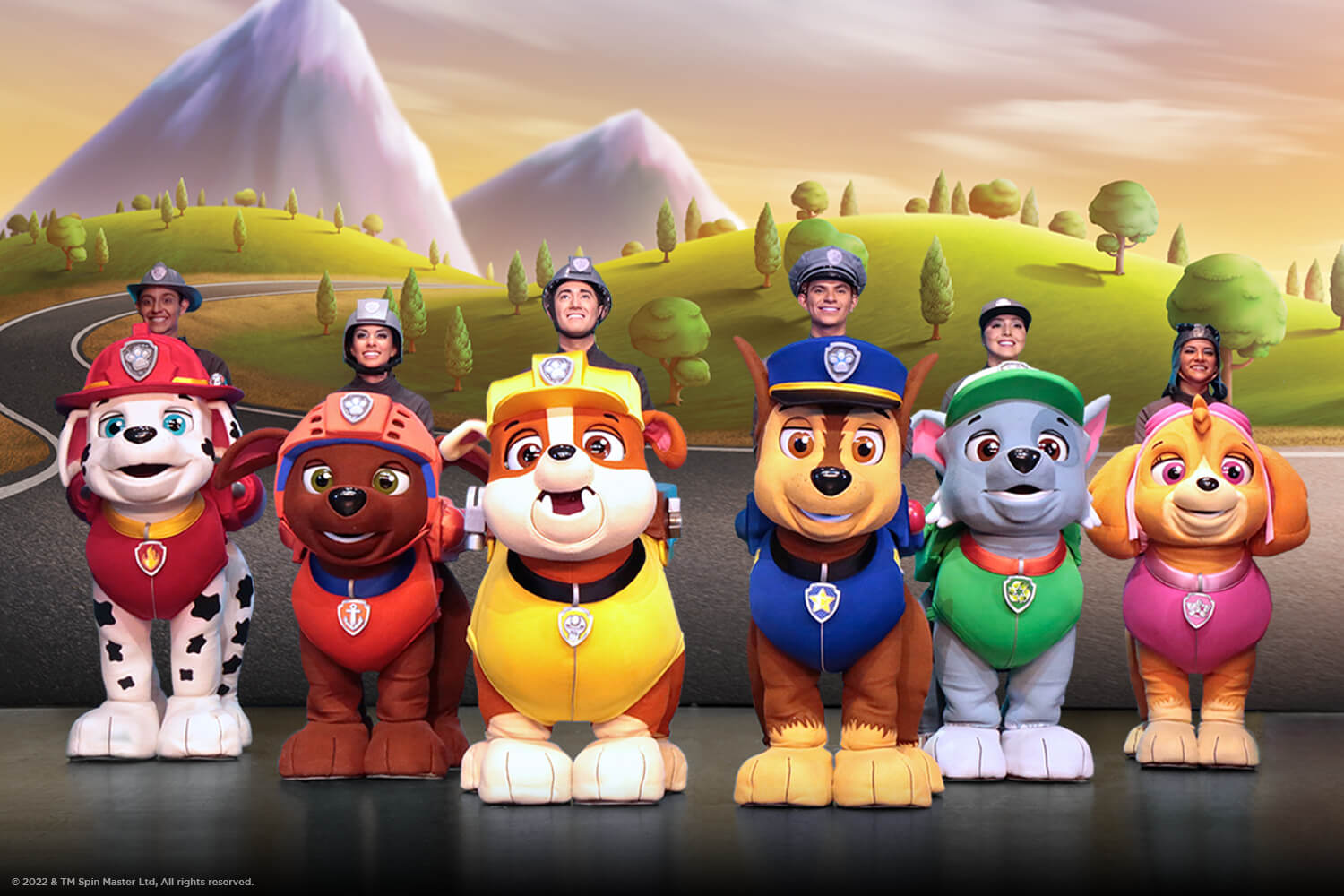 Paw Patrol - Heroes Unite - Pup Line Up Image Gallery